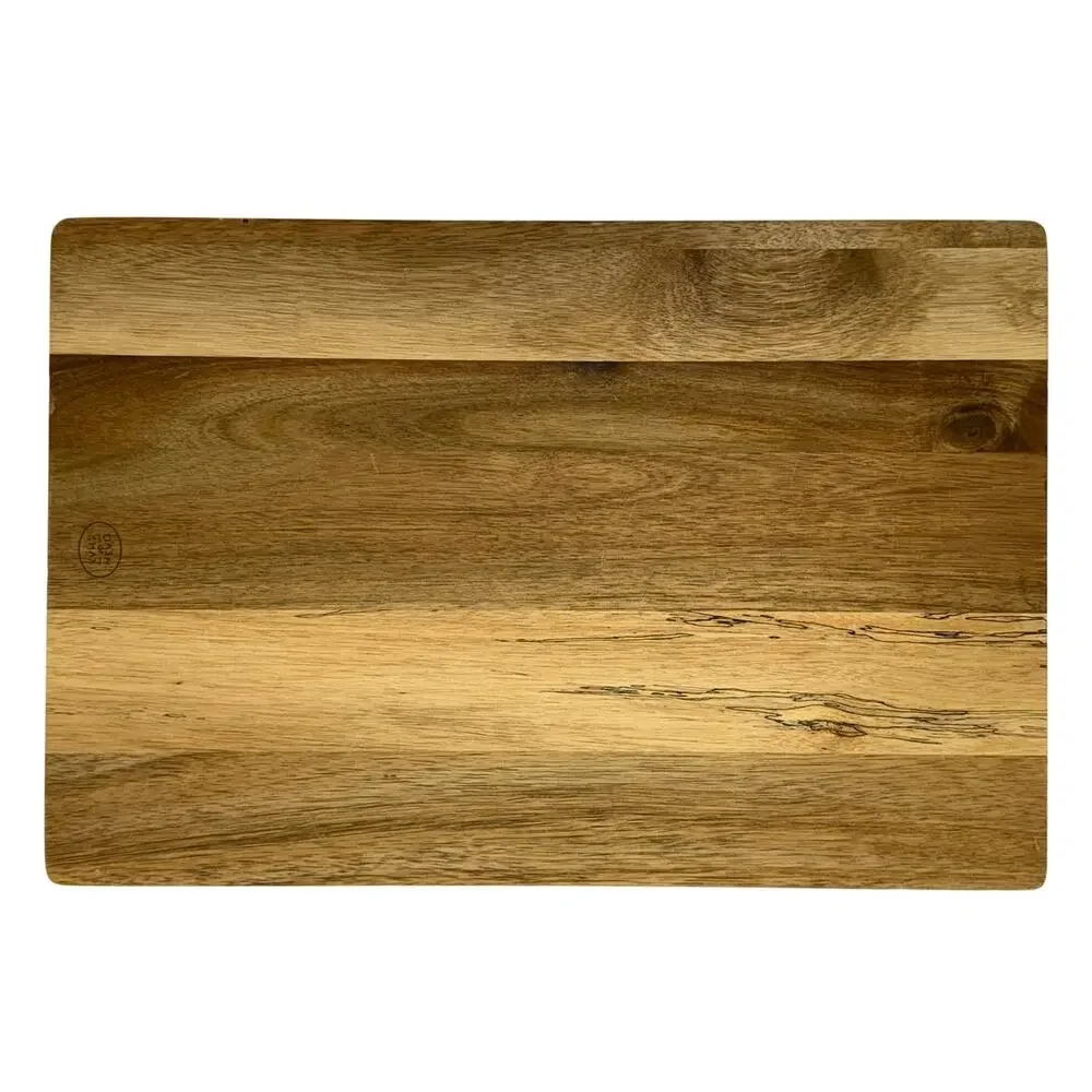 Dash of That Acacia Wood Cutting Board 18x13 Rustic Serving Board